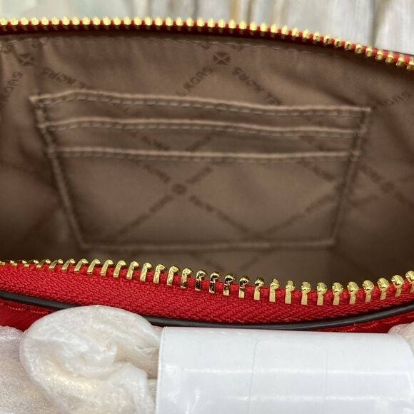 Michael Kors Jet Set Medium Saffiano Leather Crossbody Bag - Picture 8 of 14